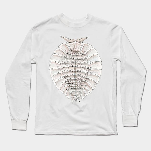 Coatonia phylloniscoides Isopod Long Sleeve T-Shirt by paintedpansy